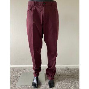 Theory Brick Red Pants Size 38